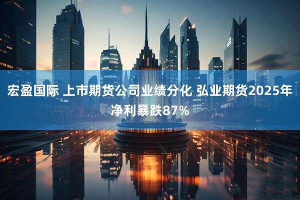 宏盈国际 上市期货公司业绩分化 弘业期货2025年净利暴跌87%